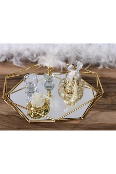 Aker Hediyelik Prism Groom Tray Groom Coffee Presentation Trays Promise Engagement Tray Models