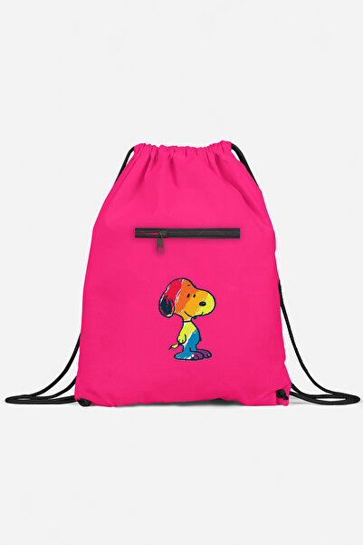 herotasarım Αθλητικό σακίδιο πλάτης Snoopy Rainbow - BLL4518