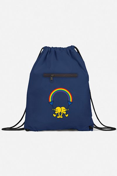 herotasarım Αθλητικό σακίδιο πλάτης Rainbow bll4410