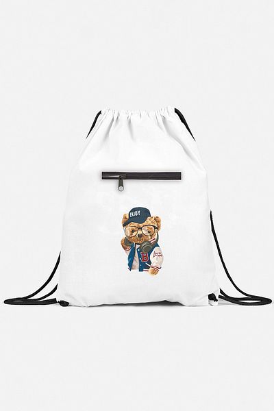 herotasarım Σακίδιο πλάτης αθλητικού στυλ Teddy Bear - bll4489