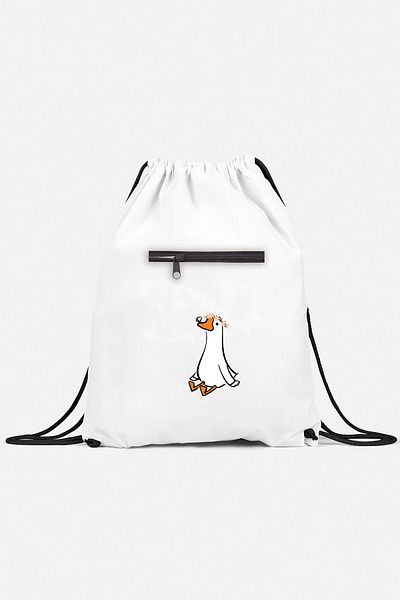 herotasarım Happy Duck Backpack για Αθλητισμό - bll4466