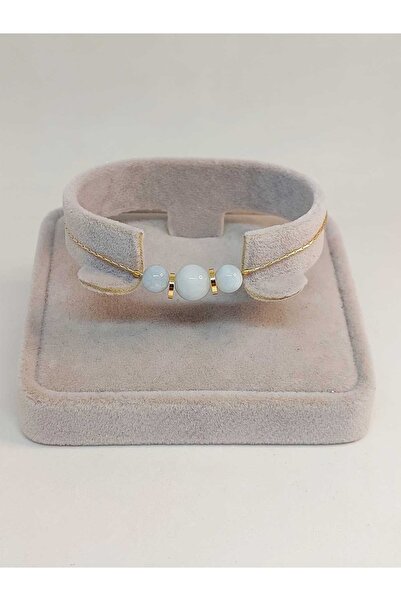 Yasamtohumu Браслет з малюнком аквамаринового каменю - 52066