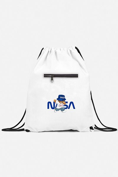 herotasarım Αθλητικό σακίδιο πλάτης Nasa Teddy Bear - Bll4491