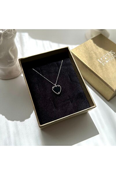 LOTUS JW KALP KOLYE (SİLVER)| 925 Ayar Gümüş Kolye