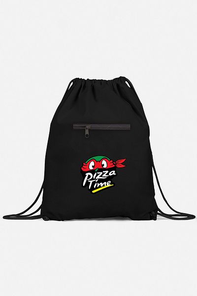 herotasarım Αθλητικό σακίδιο πλάτης Pizza Time - Μοντέλο BLL4474
