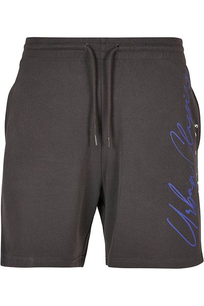 Urban Classics Herren Sweatshorts mit Logo-Schriftzug