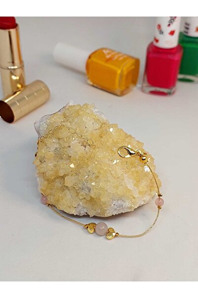 Yasamtohumu Кварцовий камінь Рожевий дизайн Браслет - 52046