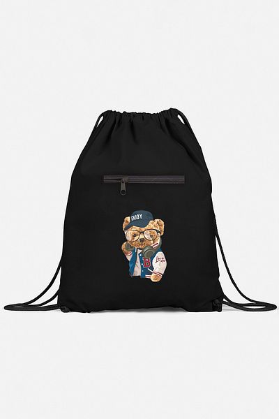 herotasarım Σακίδιο πλάτης αθλητικού στυλ Teddy Bear - bll4489