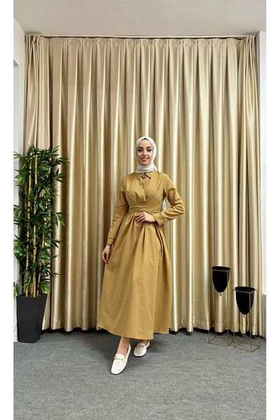 HB MODA COLLECTİON Κομψό φόρεμα με δεμένο