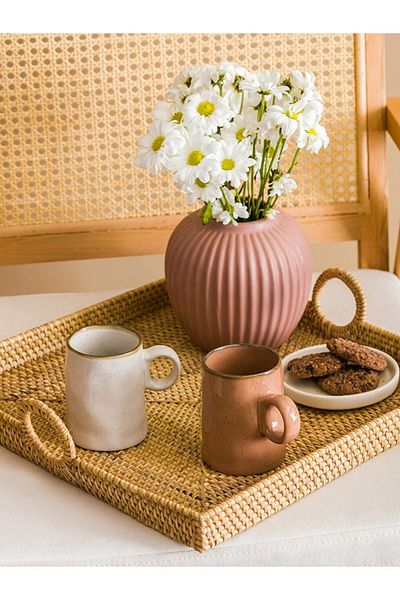 LC Waikiki LCW HOME Handmade Ceramic 2-Piece Mug 355 Ml
