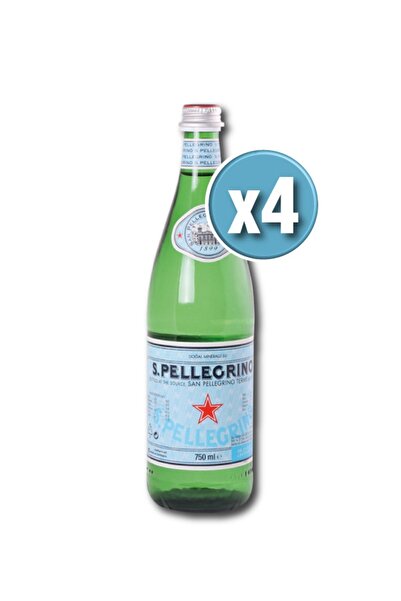 San Pellegrino Doğal Mineralli Su 0,75 L 4 Adet
