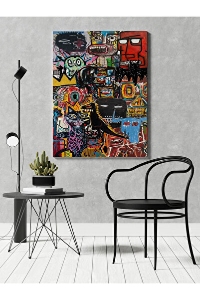 RUGSMODERN Kanvas Tablo Mixed Color Temalı Desenli Temalı Tablo