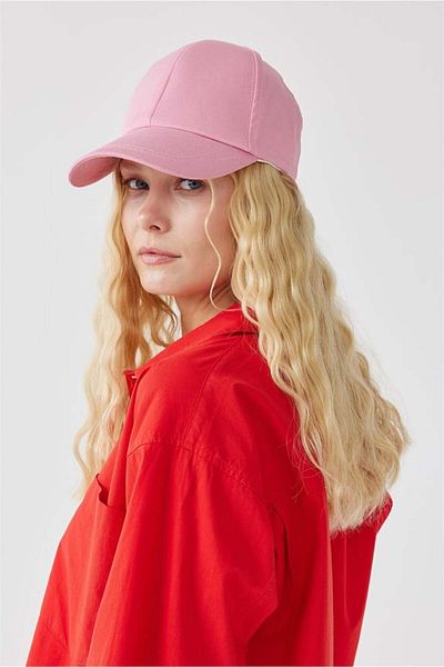LEIVOR Pink Snap-On Women's Hat