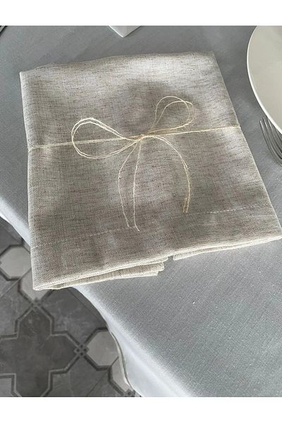 homease Σετ 2 λινάρι μεικτές χαρτοπετσέτες Kanava