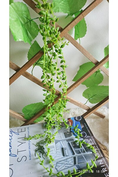 evdeki atölyem Sarkan Tesbih Çiçeği Yapay Çiçek Dekorasyon