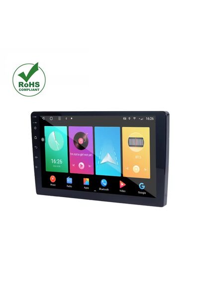 Tisul 10"inç Oto Araç HD Ekran Uyumlu Dokunmatik Radyo teyp multimedya WIFI V...