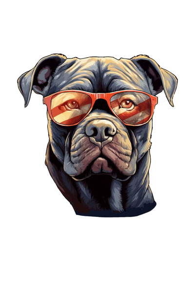 MegaSticker ملصق Cool Cane Corso للسيارة والدراجة النارية والخوذة والكمبيوتر ...