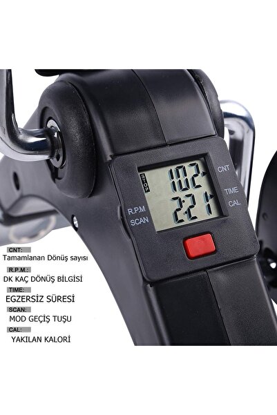 Tisul Mini El Ve Ayak Pedal egzersiz bisikleti ev direnç Fitness ekipmanları Koşu Bisikleti bandı aleti