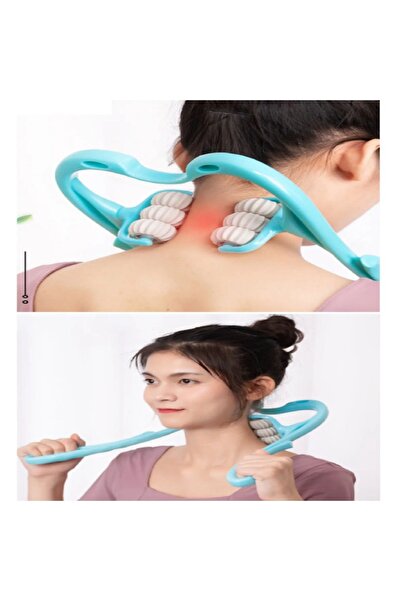 Reidan 6 Tekerlekli Çok Fonksiyonlu Manuel Altı Tekerlekli Boyun Masaj Aleti