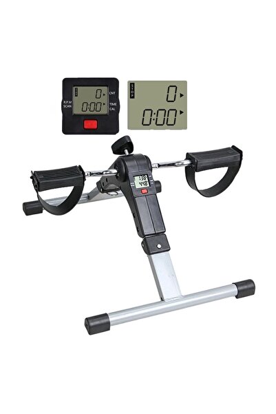 POBO El ve Ayak Egzersiz Pedalı Bandı Bisikleti ev ofis koşu Bandı portatif s...