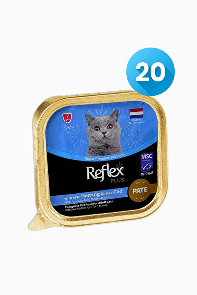 Reflex Plus Pate Ringa Ve Morina Balıklı Yetişkin Kedi Maması 85 Gr-20