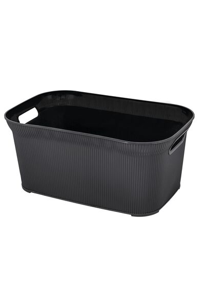 LeesHome 3 Pieces 6 Liter Multi-Purpose Organizer Box with Lid, Decorative Storage Box