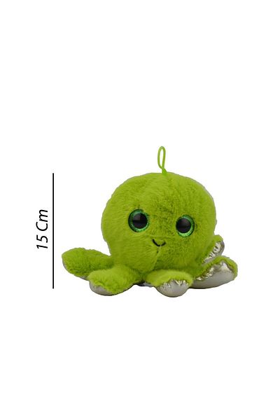 Halley Oyuncak 15 cm Plush Lovely Eyed Octopus - 62403