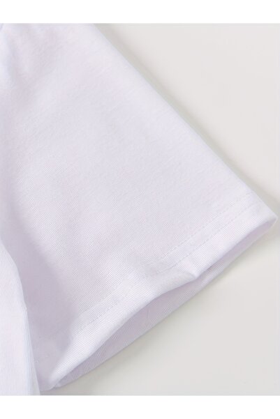 Let's Wear Βασικό μπλουζάκι Girl's Cat Printed