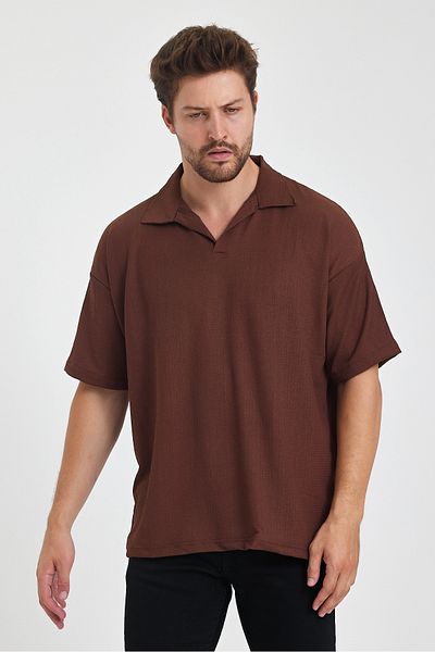 HAWKKİNG Ανδρικό μπλουζάκι Oversize Twist
