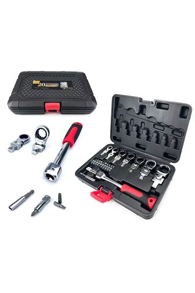 Newstar 20 Piece Ratchet Wrench Set