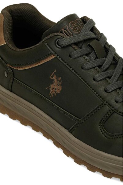 U.S. Polo Assn. U.S Polo Assn. BELO 4PR 101886813 Erkek Sneaker Ayakkabı Haki 40-45