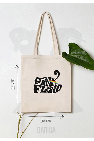 Darkia Pink Floyd Music Band Design - Geantă de umăr din pânză