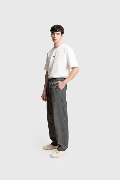 GIESTO Men's Baggys - Loose Cut Pleated Trousers
