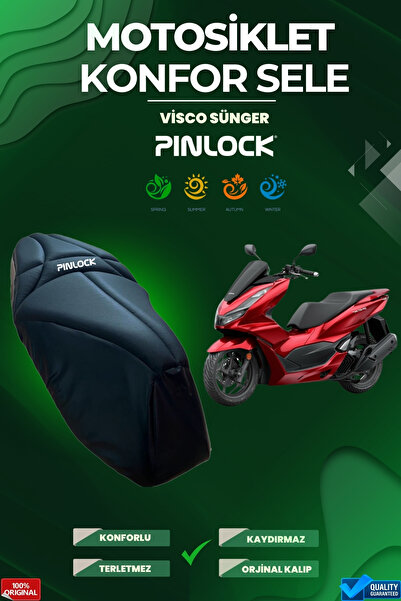 pinlock Honda Pcx - Κάλυμμα και κάλυμμα καθίσματος μοτοσικλέτας Comfort, Visc...
