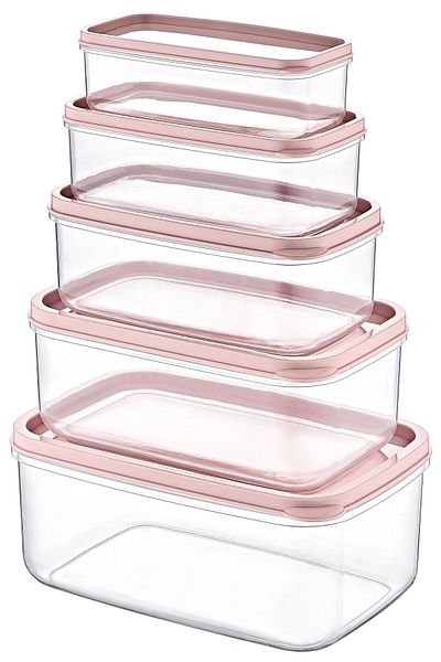 Calke Food Food Storage Container Rectangular Set of 5