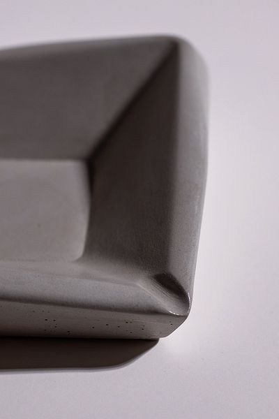 TABART Gray Mini Decorative Concrete Ashtray