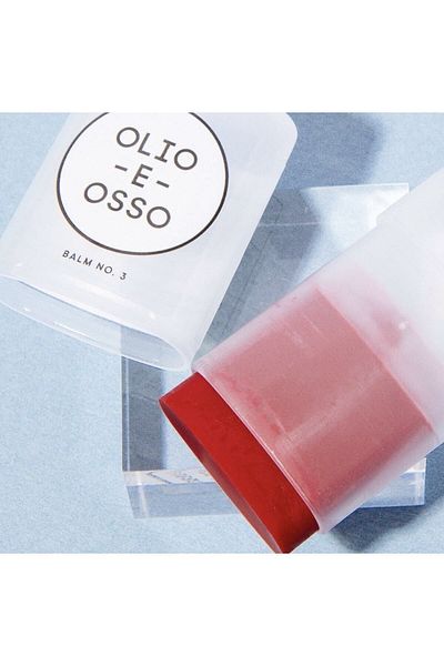 OLIO E OSSO Lip Cheek Eye Lip Blush Eye Colored Moisturizer Multi Stick Tinted Blush Balm / Clean Content