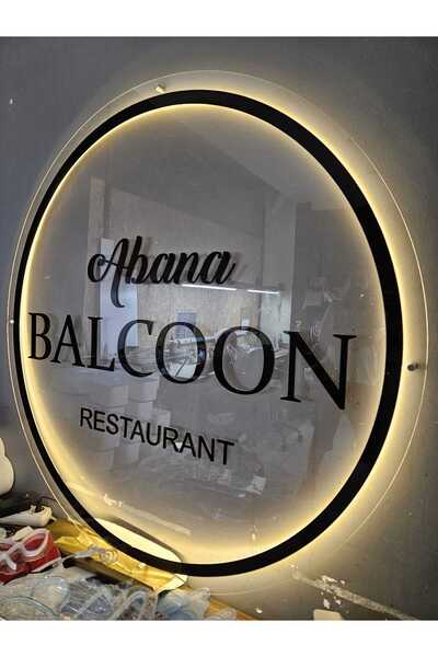 En Güzel Günde Kişiye Özel Neon Led Işıklı Pano 120*120 cm