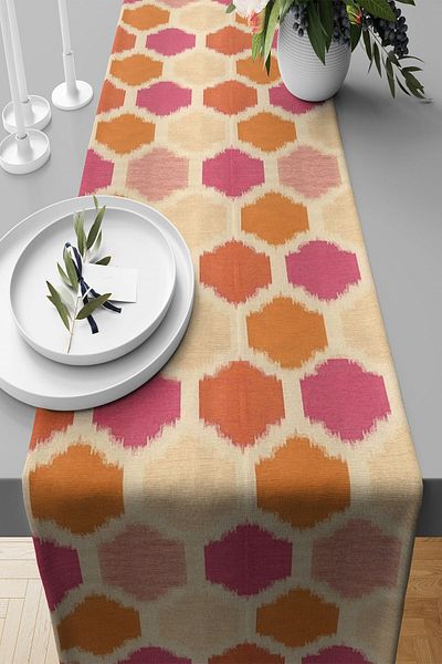 on the clouds Color Changing Stain Resistant Fabric - Living Room and Kitchen Table Runner
