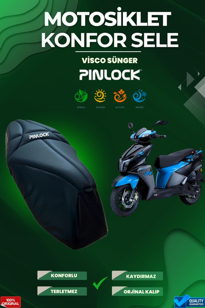 pinlock Motocicletă Ntorq TVS - Șa și husă de scaun Visco Sponge Comfort