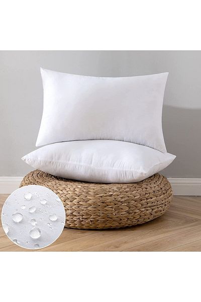 İz Concept 2 piese pernă netedă pernă interioară 35x45 cm umplută cu silicon antibacterian - pernă 35x45