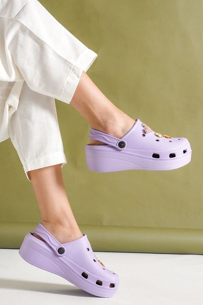 TOPUK Lilac Women's Slippers - Allis Thick Sole