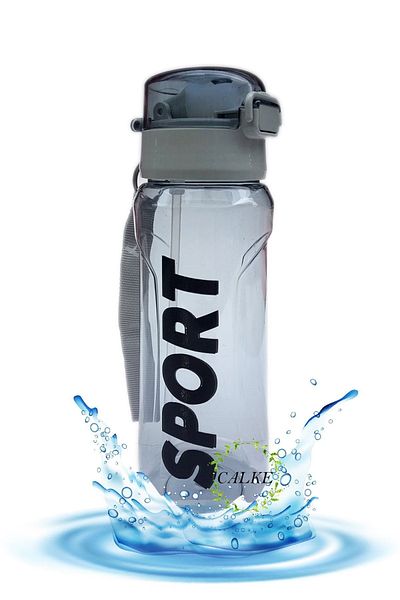 Calke Sports Water Bottle Water Bottle 700ml with Straw Leakproof Lockable Lid