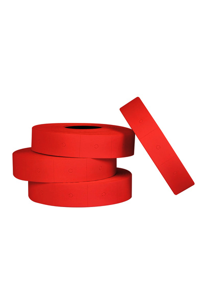 Snow 16x23 6600 أحمر فلورسنت 800 ملفوف - علامة سعر مزدوجة الأسر Motex، 18 لفة