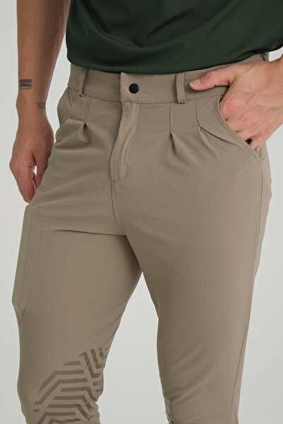 PEUR RIDER SHOP Чоловічі штани для верхової їзди - з силіконовими вставками та кишенями, оливкові