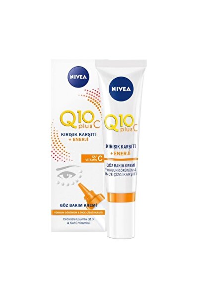 NIVEA Q10 C Kırışık Karşıtı Enerji Göz Bakım Kremi 15ml