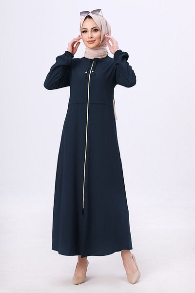 TOFİSA Navy Blue Flat μεσαία γυναικεία πόρτα - 3659