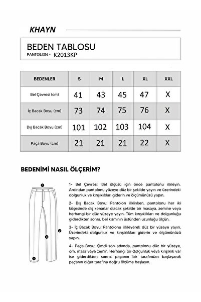 KHAYN BAGGY ÖNÜ PİLELİ KUMAŞ PANTALON K2013KP
