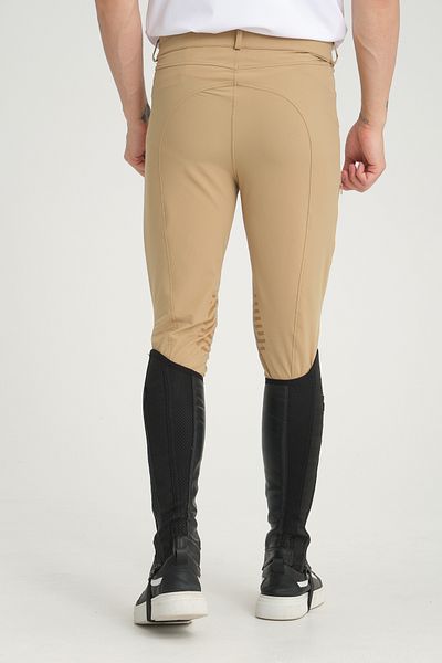 PEUR RIDER SHOP Ανδρικό μπεζ παντελόνι Rider - Σιλικόνη και λεπτομέρεια τσέπης