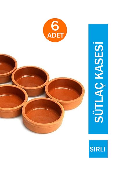 Elif mağazacılık 6 Pieces Rice Pudding Bowl